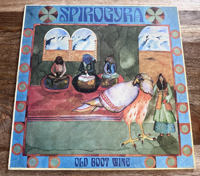 SPIROGYRA – OLD BOOT WINE – UK ISSUE – A-1U / B-2U PEG 13 1972 LP *NEAR MINT*