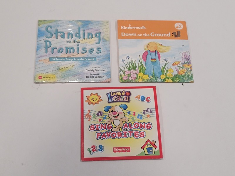 3 Kids Children Sing Alongs Music CDs – Fisher-Price Kindermusik Standing On The