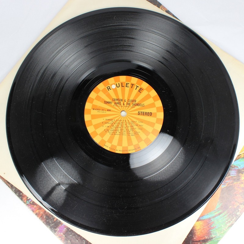 TOMMY JAMES & THE SHONDELLS Crimson & Clover LP 1969 ROULETTE Bell Sound SR42023 gallery