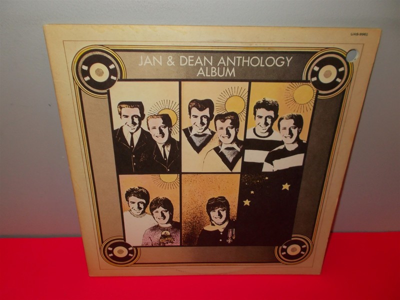 Jan & Dean Anthology Best Of Surf United Artists 2x Record LP near mint