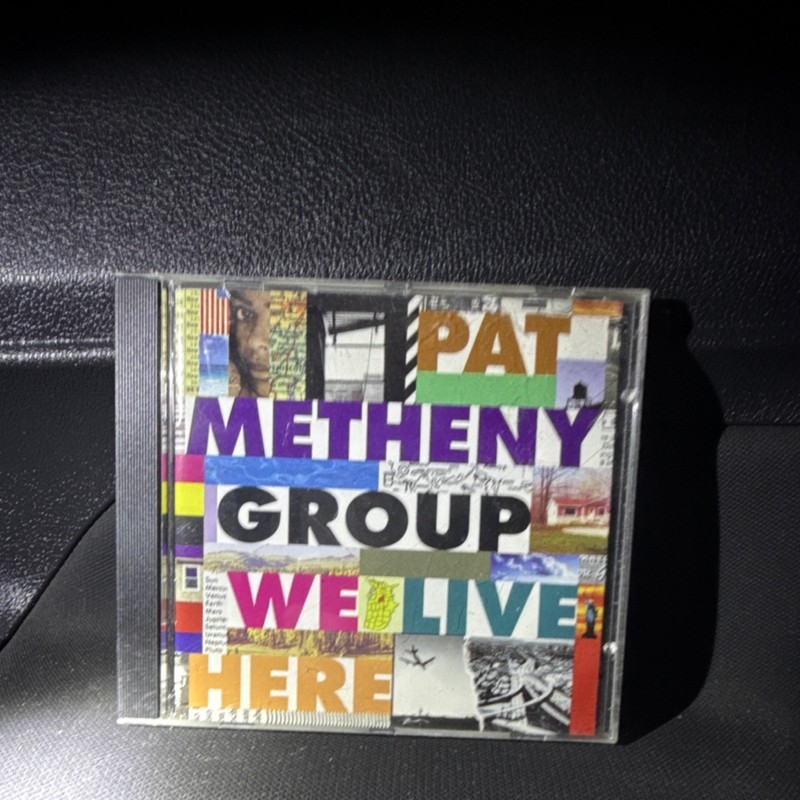 Pat Metheny Group We Live Here CD Jazz Geffen Records 1995 Album