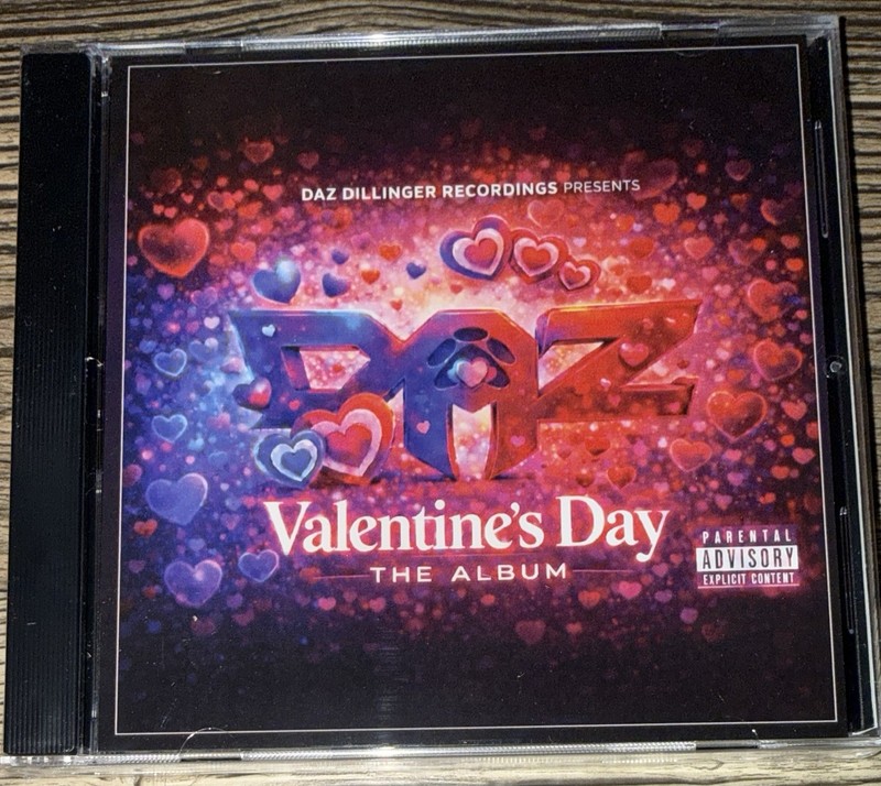 DAZ DILLINGER -VALENTINES DAY (album) SEALED RARE COLLECTORS