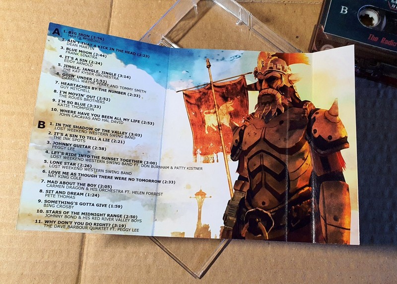 Fallout New Vegas cassette soundtrack, not video game vinyl gallery