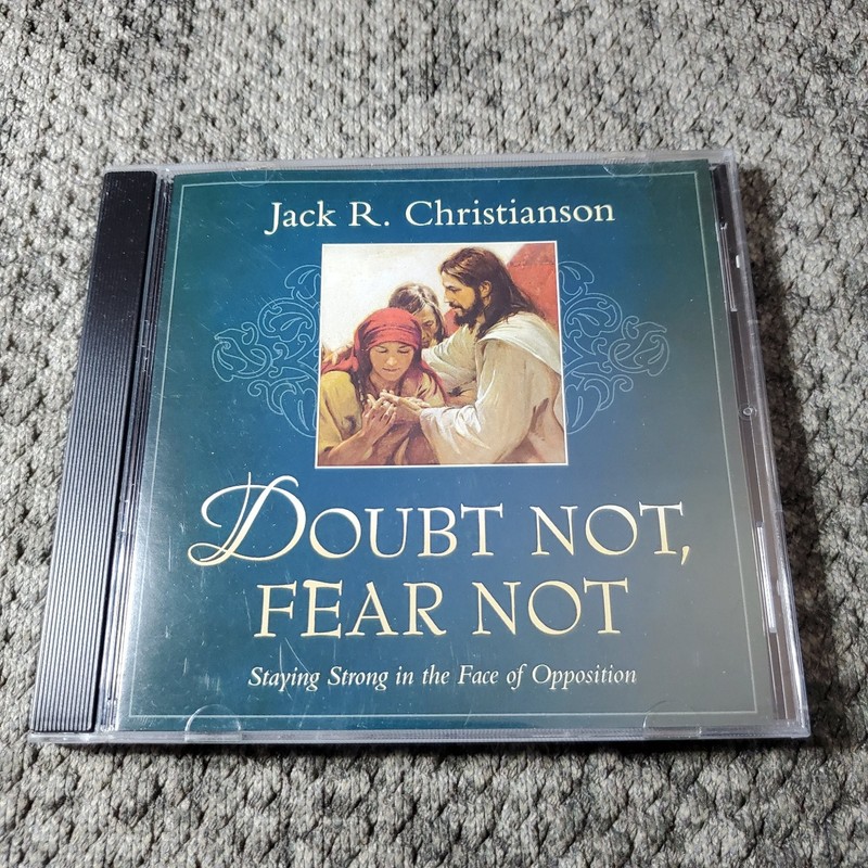 Jack R. Christianson – Doubt Not, Fear Not CD 2010 Spoken Word Religious