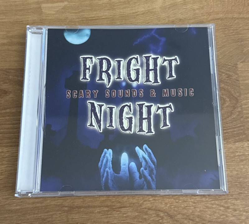 Fright Night – Scary Sounds & Music CD (Various) – Halloween Sound Effects 2003