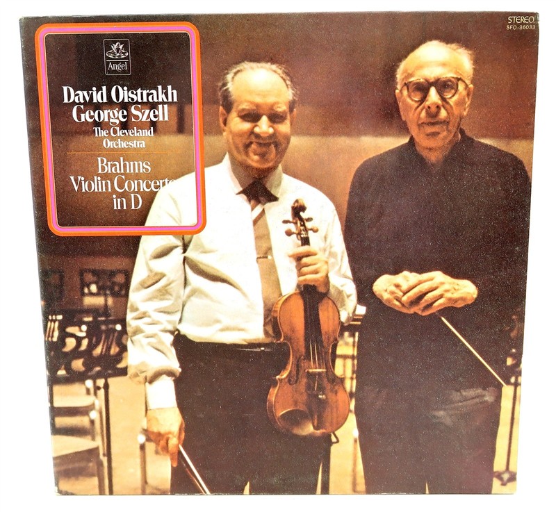 DAVID OISTRAKH / GEORGE SZELL The Cleveland Orchestra LP Record SFO-36033