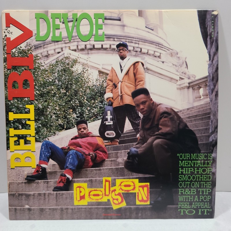 Bell Biv Devoe Poison 12" Single NM- Near Mint Vinyl MCA 1990 Promo Stamp Remix gallery