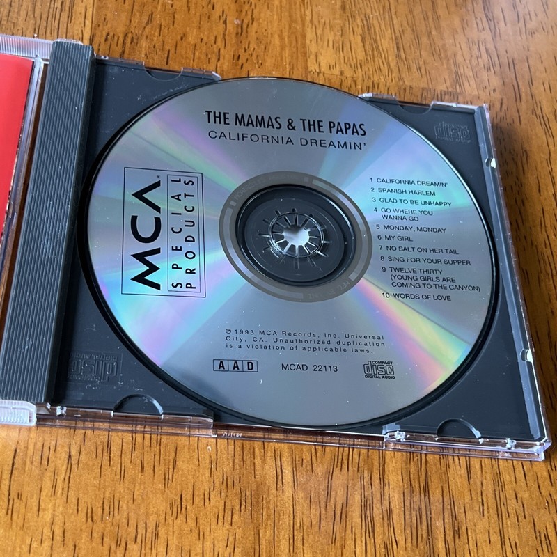 California Dreamin' by The Mamas & the Papas,New Cd 10 Original Tracks Folk Rock gallery