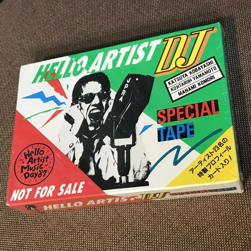 Sealed Promo-only HELLO ARTIST DJ 1987 JAPAN CASSETTE+CARDS V.A.Swing Out Sister