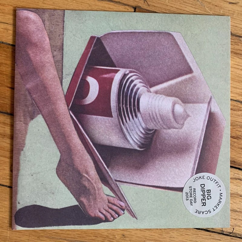Big Dipper ‎– Joke Outfit 7″ Single Indie Alternative Rock Robert Pollard Art 45