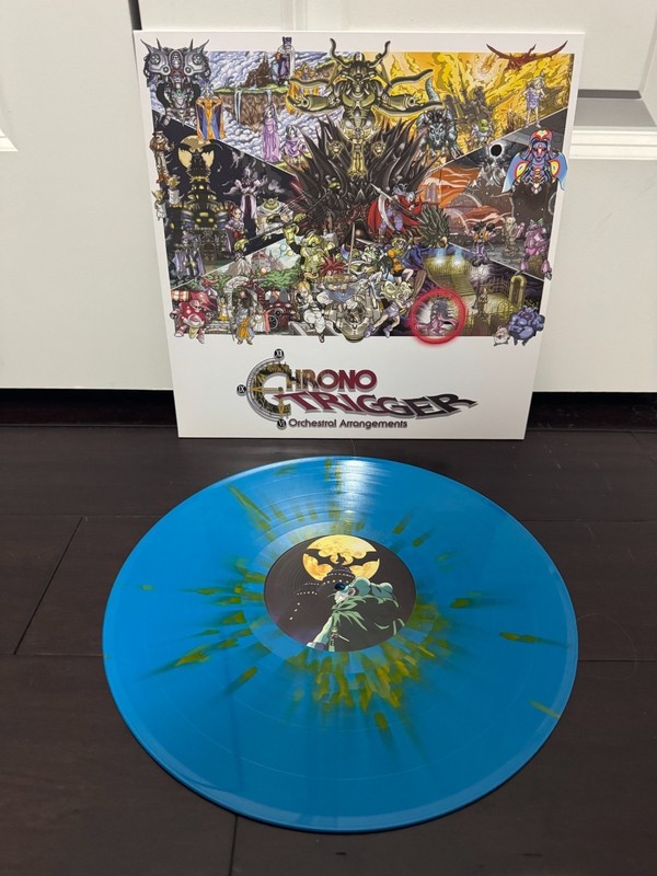 Chrono Trigger Orchestral Arrangements 1xLP Vinyl VGM Not MoonShake 2DN SNES