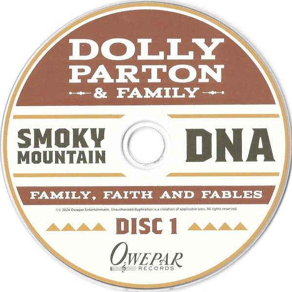 Dolly Parton – Smoky Mountain DNA: Family, Faith And Fables 2 CD Set gallery