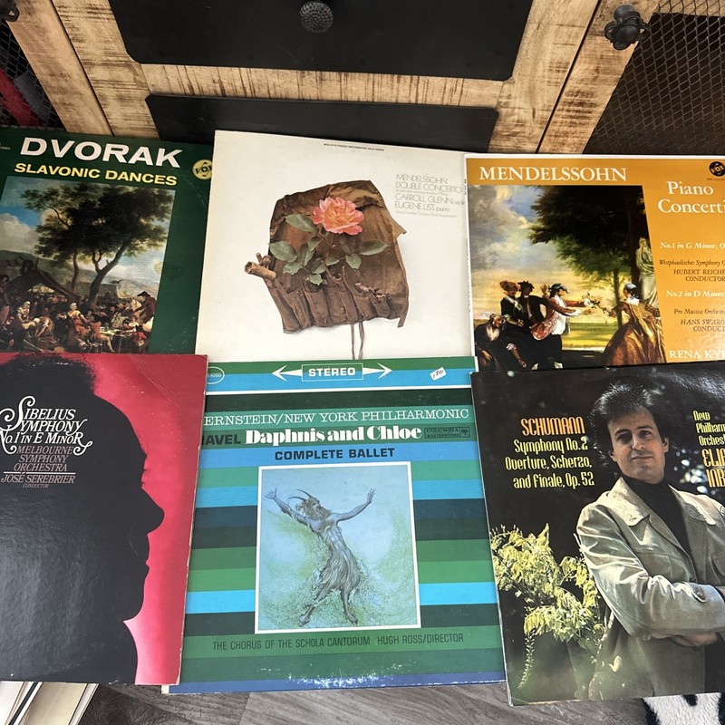 Opera Orchestra Vinyl LP Lot Of 6 Each See Pictures Of Ones In This Lot 12” 52Z