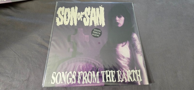SON OF SAM SONGS FROM THE EARTH CLEAR VINYL SEALED AFI MISFITS Box #6