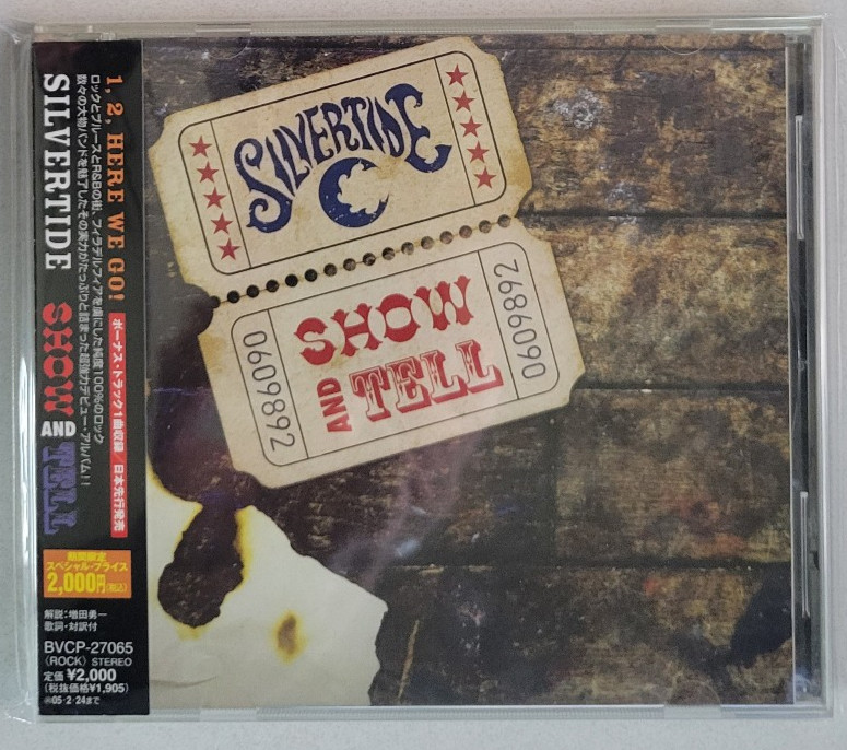Silvertide Show & Tell CD 2004 Hard Rock BMG Japan BVCP-27065 OBI