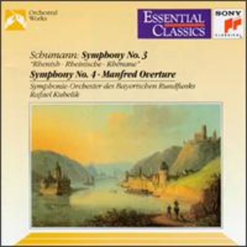 Schumann: Symphonies No.3 "Rhenish" & No.4 by Rafael Kubelik: Used