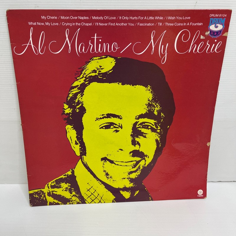 Al Martino / My Cherie 12″ Vinyl LP Record 1965 Vintage Aus Press