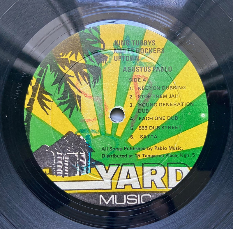 Augustus Pablo – King Tubbys Meet Rockers JA FIRST PRESS LP YARD GOOD CONDITION