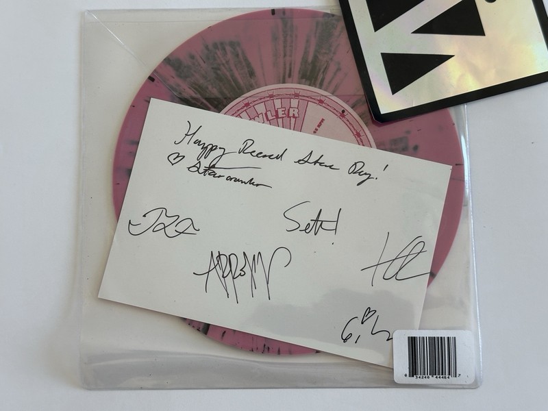 Starcrawler RSD 2026 7" Pink Splatter Vinyl LE 500 With Signed Insert gallery