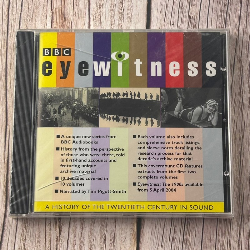 BBC Eyewitness A History of the 20th Century CD 2004 Spoken Word Audiobooks