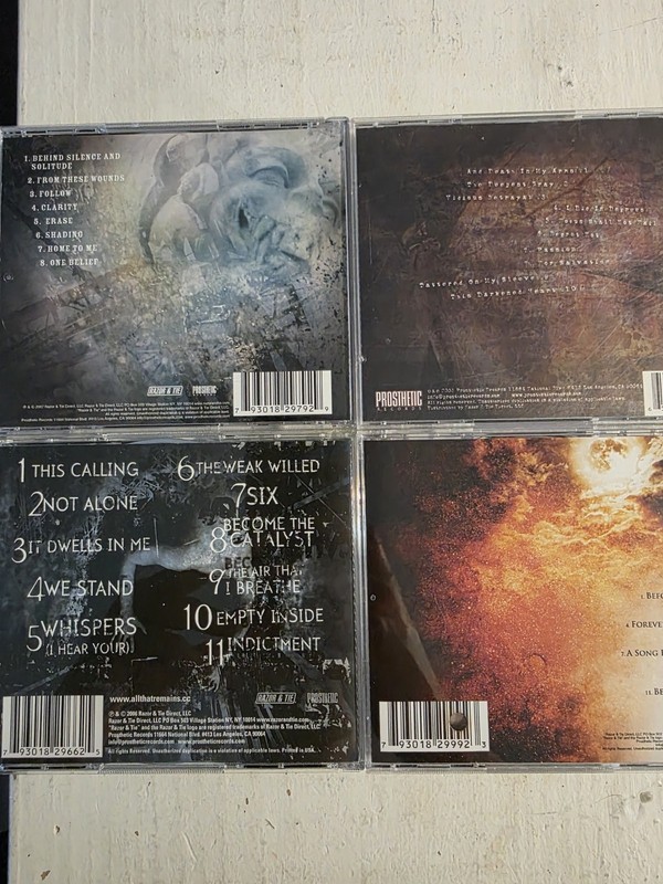 All That Remains CD Lot Of 4 1998-2006 gallery