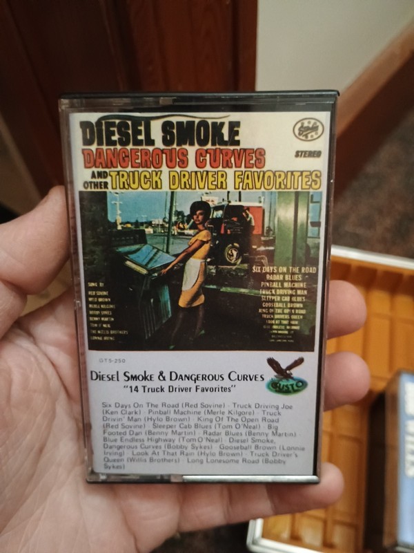 Diesel Smoke Dangerous Curves 14 Great Truck Driver Favorites Cassette