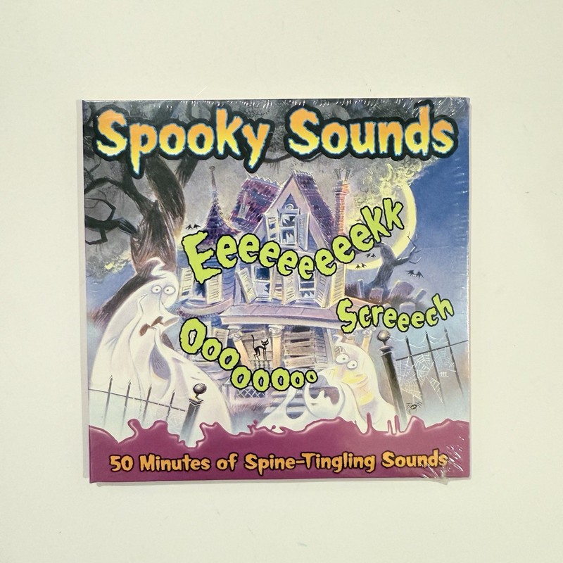 SEALED Spooky Sounds (CD, 2004) 50 Minutes of Spine-Tingling Sounds Halloween