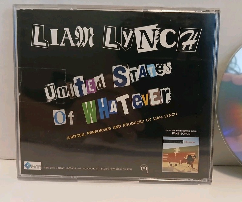 Liam Lynch UNITED STATES OF WHATEVER 2003 CD Single S-Curve Records gallery