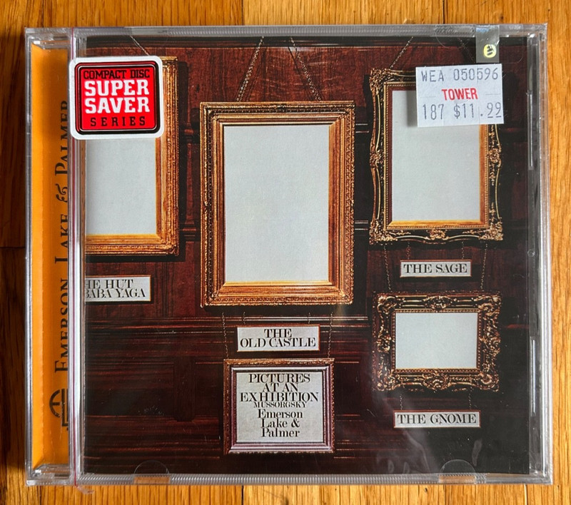 Emerson, Lake & Palmer – Pictures at an Exhibition – Brand New Sealed CD