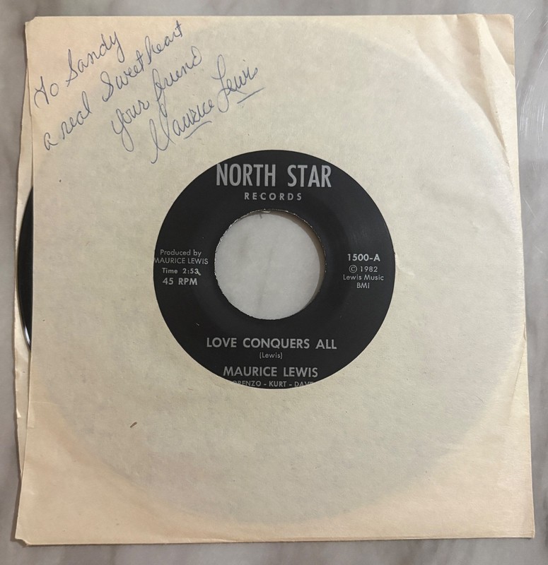 SIGNED!! PRIVATE PRESS PSYCH Maurice Lewis ‎– Love Conquers All (VG++)