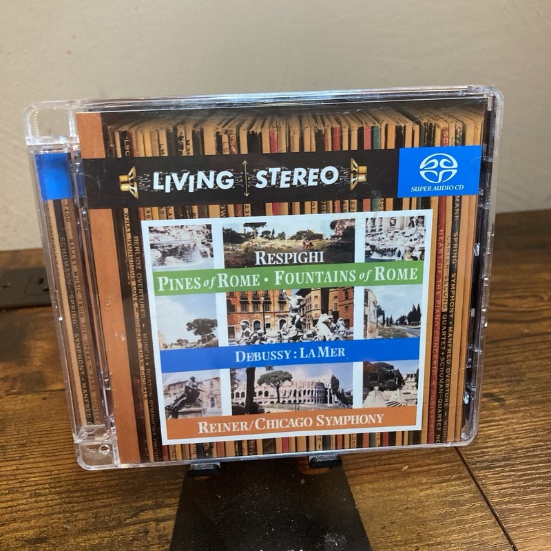 LIVING STEREO Debussy Respighi Reiner Chicago Symphony SACD 2006 RCA Red Seal