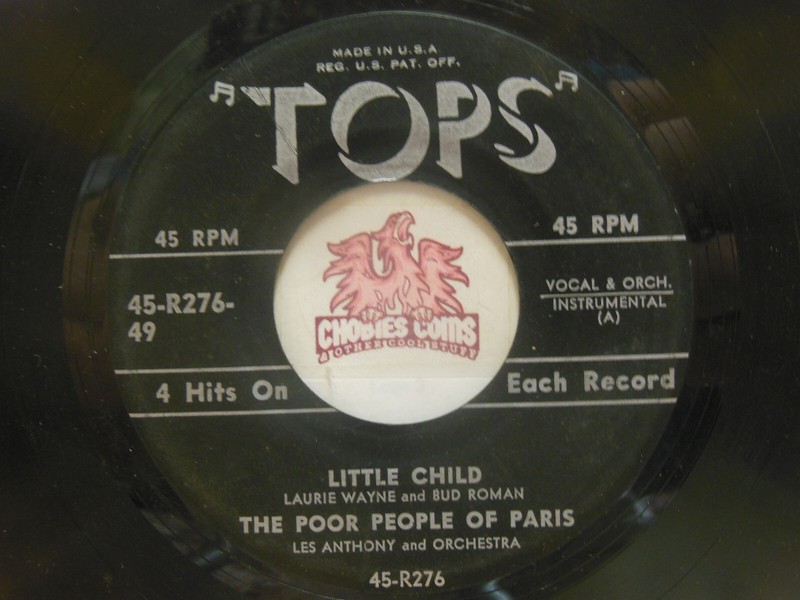 Tops Records – 45-R276-49, 4 Track EP, 45 RPM VG (20H)