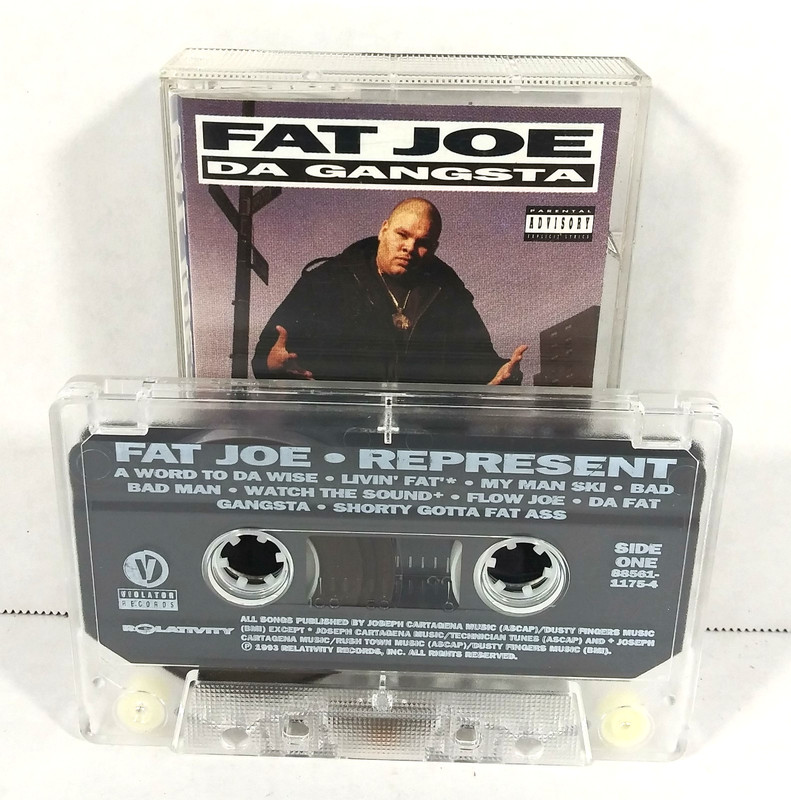 Fat Joe Represent Original Cassette Tape Album 1993 Relativity 88561-1175-4 VGC