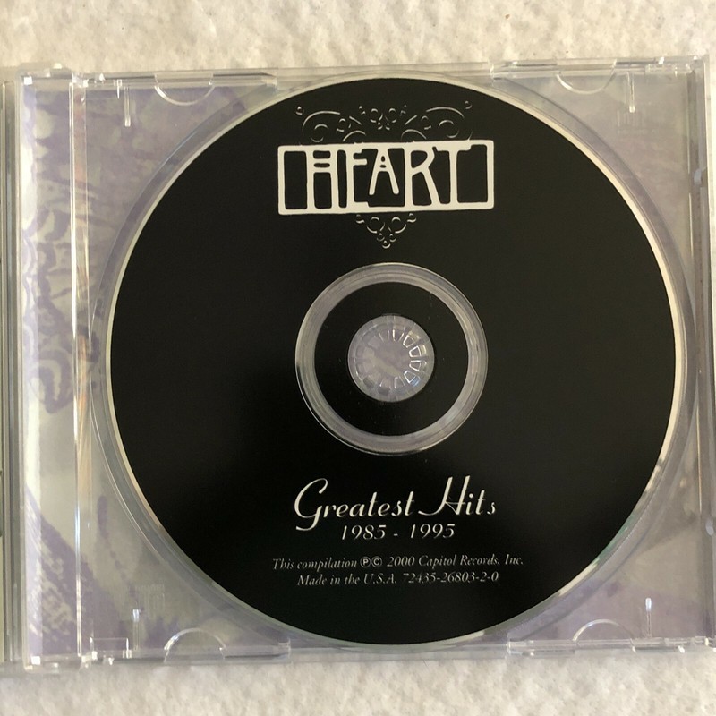 Heart Greatest Hits CD 1985-1995 Pop 2000s 18 Song Compilation Album gallery