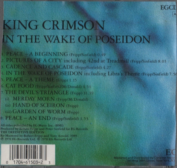 King Crimson CD - In the Wake of Poseidon gallery