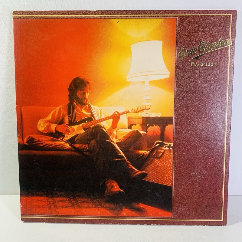 Eric Clapton Backless RS-1-3039 Vinyl LP Record Album Tested