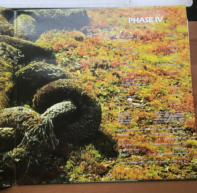 ART ZOYD Phase IV Zaboitzeff Hourbette Recommended Records 1982 UK 2 LPs Vinyl gallery