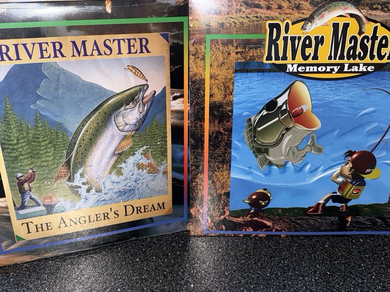 RIVER MASTER Angler’s Dream Memory Lake Ultimate BLUE Vinyl 2LP VGM IN-HAND