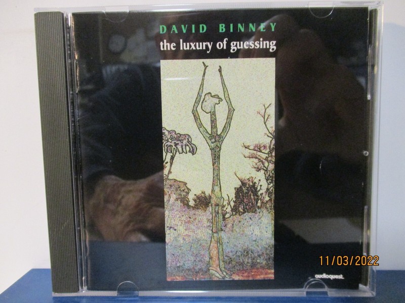 David Binney : The Luxury Of Guessing – CD – MINT condition – E24-4115