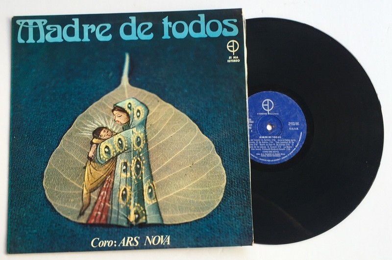ARS NOVA Madre de Todos 1974 Ediciones Paulinas Spain LP Religious Christian