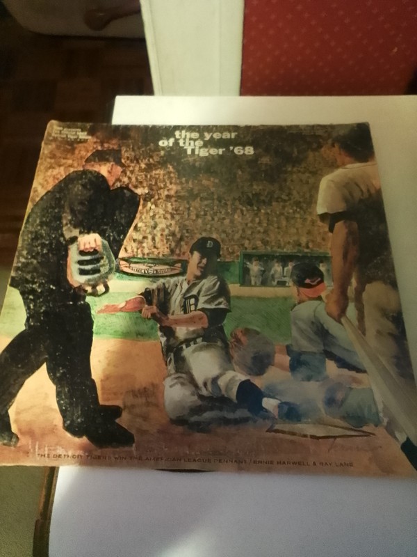 The Year Of The Tiger ’68 LP Vinyl Original Detroit Tigers Champs FCLP 30CL VG