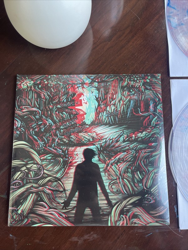 A Day to Remember Homesick Clear Red Blue Vinyl 2xLP LE 1000 DTC Exclusive Error