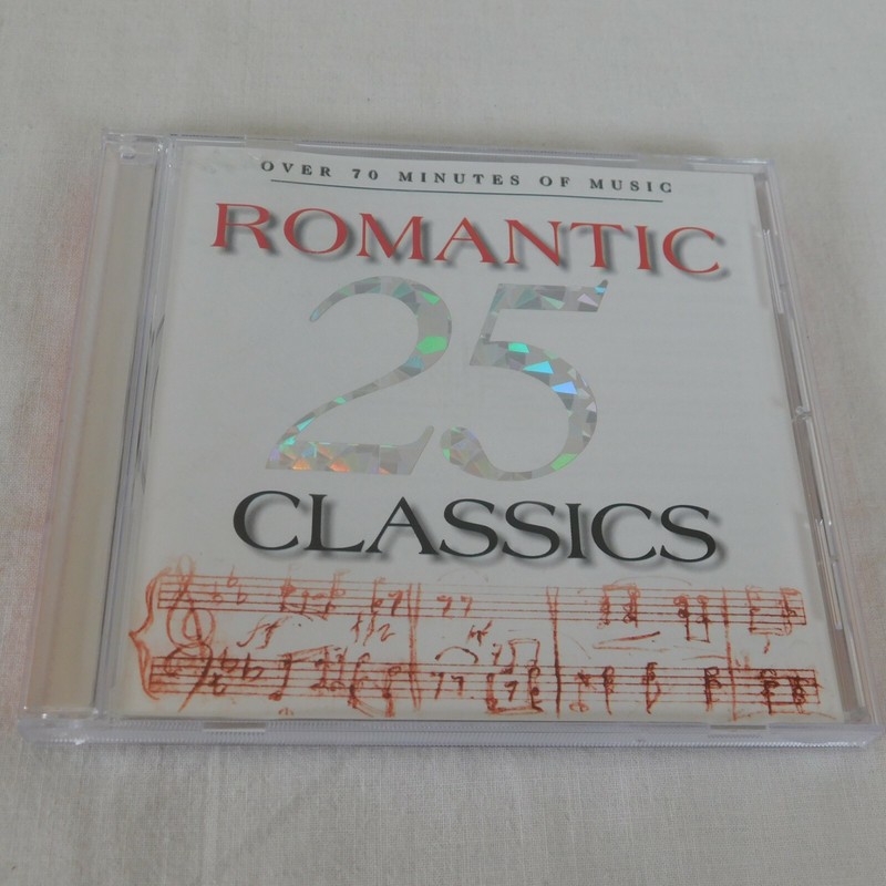 25 Romantic Classics CD 1996 Vox Music Group Mozart Chopin Vivaldi Pachelbel