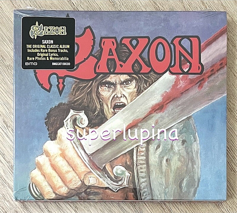 Saxon SAXON 22-Track CD Digipak NEW Deluxe Edition 2022 Reissue Germany Import