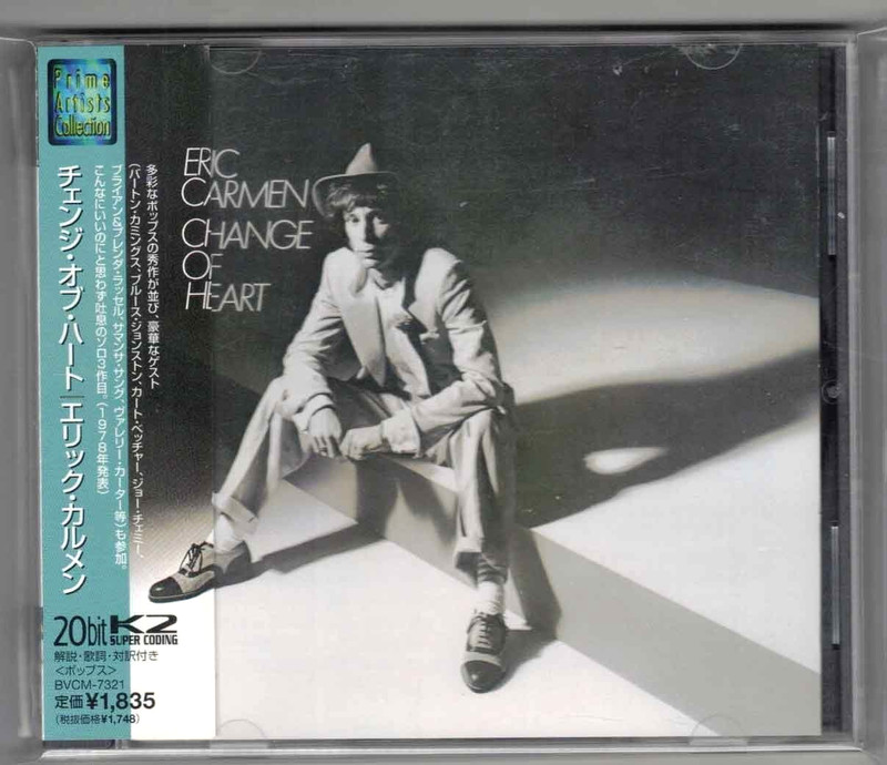 ERIC CARMEN Change Of Heart 1997 BMG/Arista (BVCM-7321) MINT RARE JAPAN!