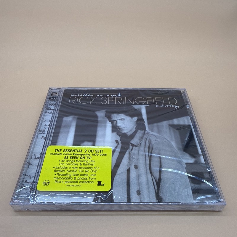 Written In Rock: The Rick Springfield Anthology- (2xCD Set, 2005) RCA – Sealed