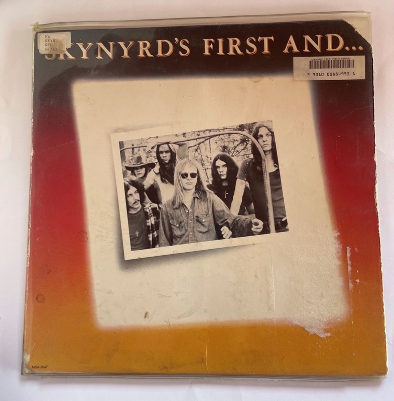 Lynyrd Skynyrd Skynyrd’s First and Last Vinyl LP 1978 VG/VG 1st US Press