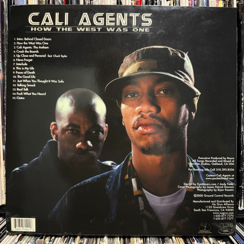 CALI AGENTS - HOW THE WEST WAS ONE (VINYL 2LP) 2000 RARE!! RASCO + PLANET ASIA gallery