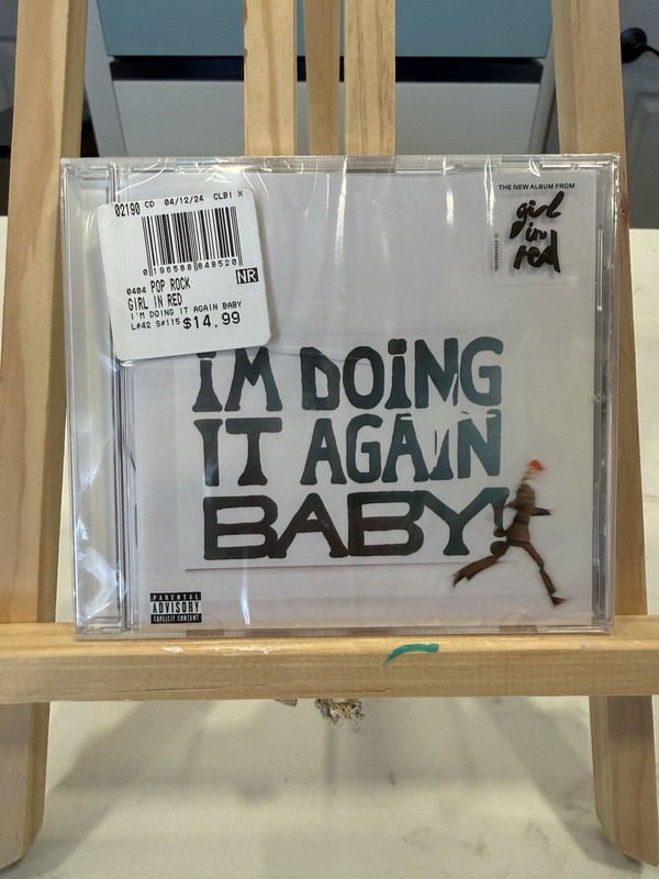girl in red I’m Doing It Again Baby! (CD) Album New Sealed Parental Advisory