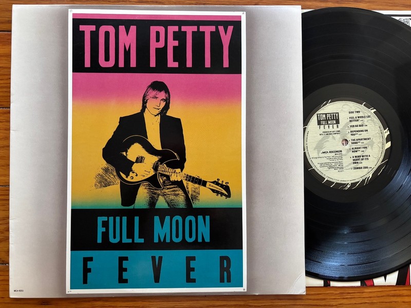 Tom Petty lp Full Moon Fever **MCA** EX